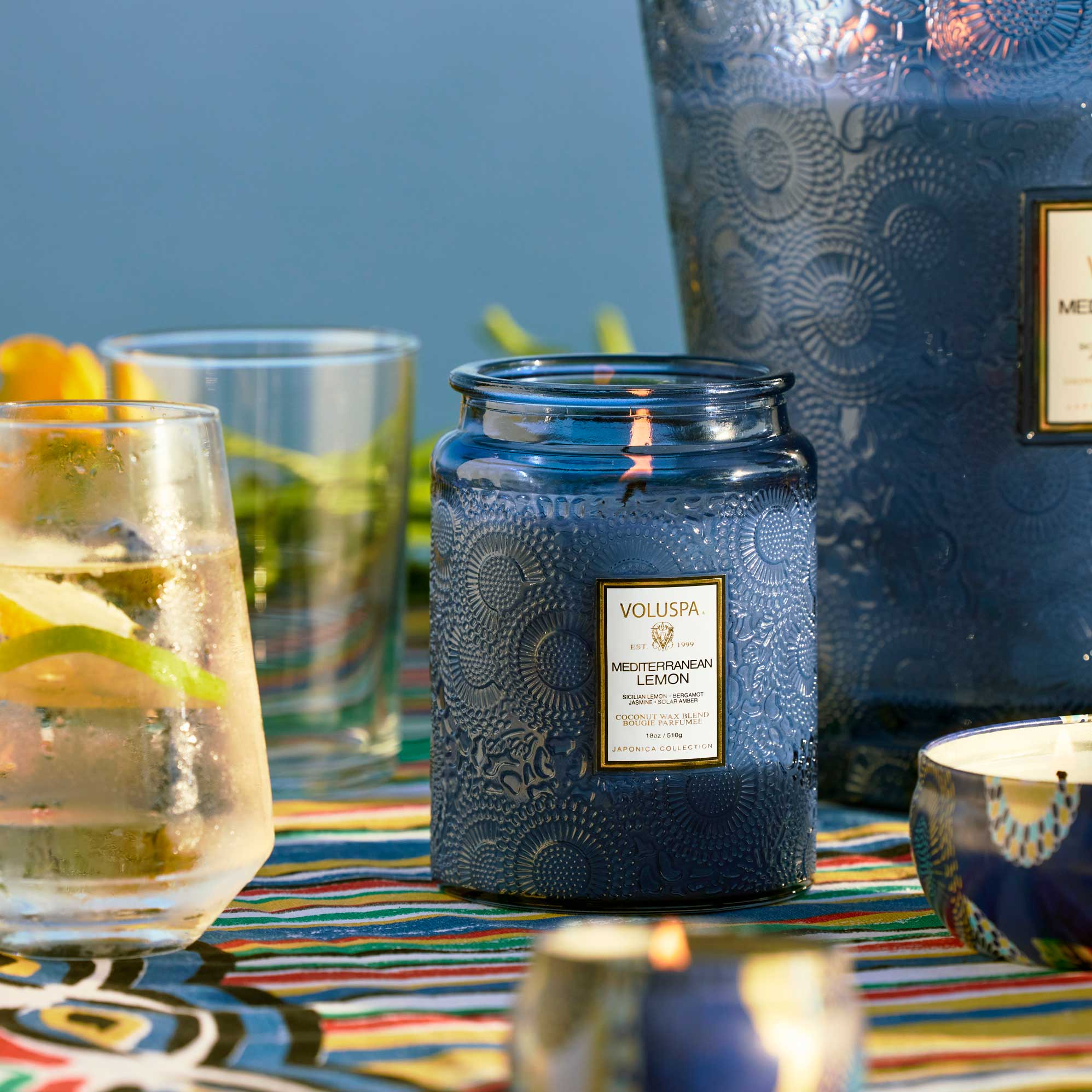 Mediterranean Lemon - Large Jar Candle - Image 3