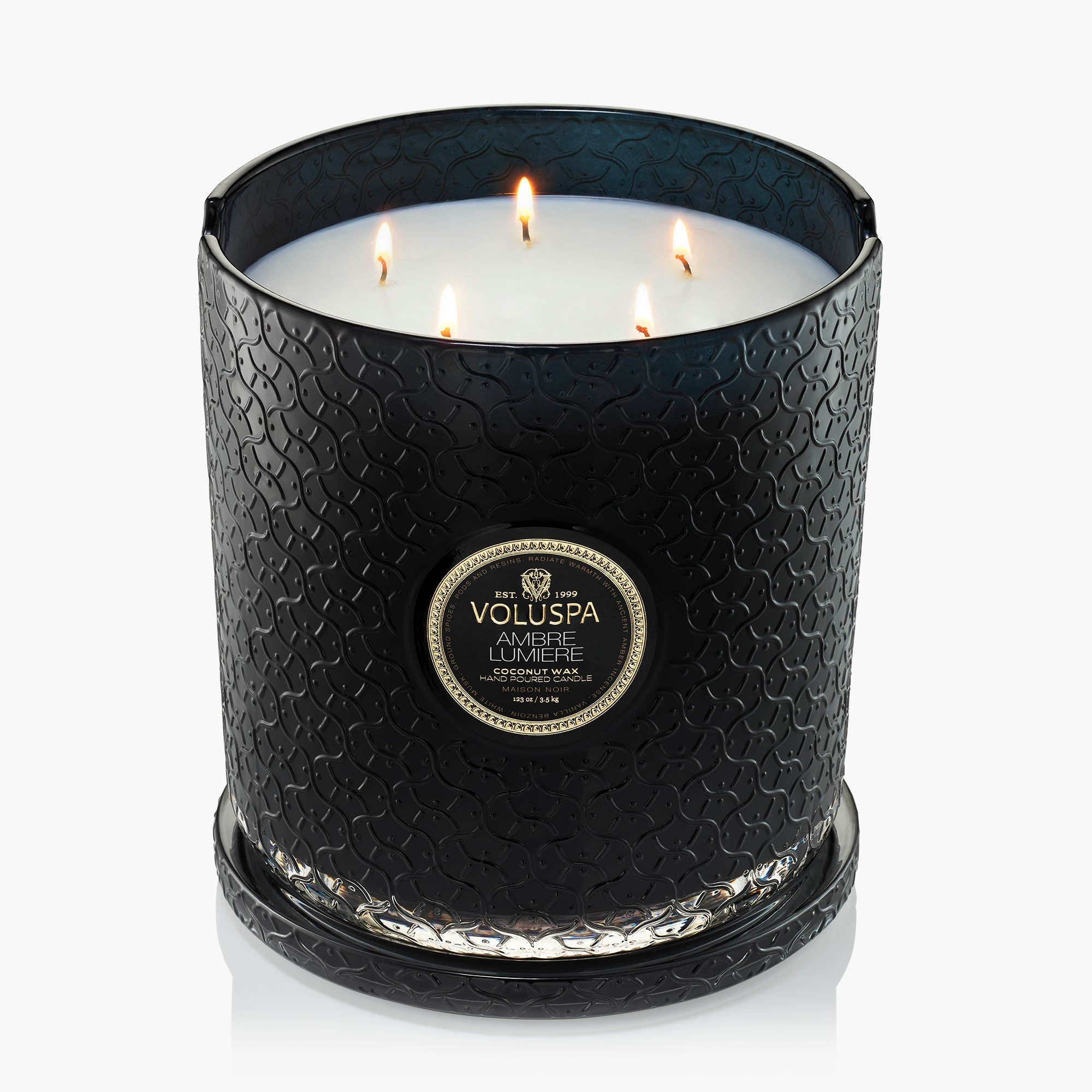 Ambre Lumiere - 5 Wick Hearth Candle - Image 2