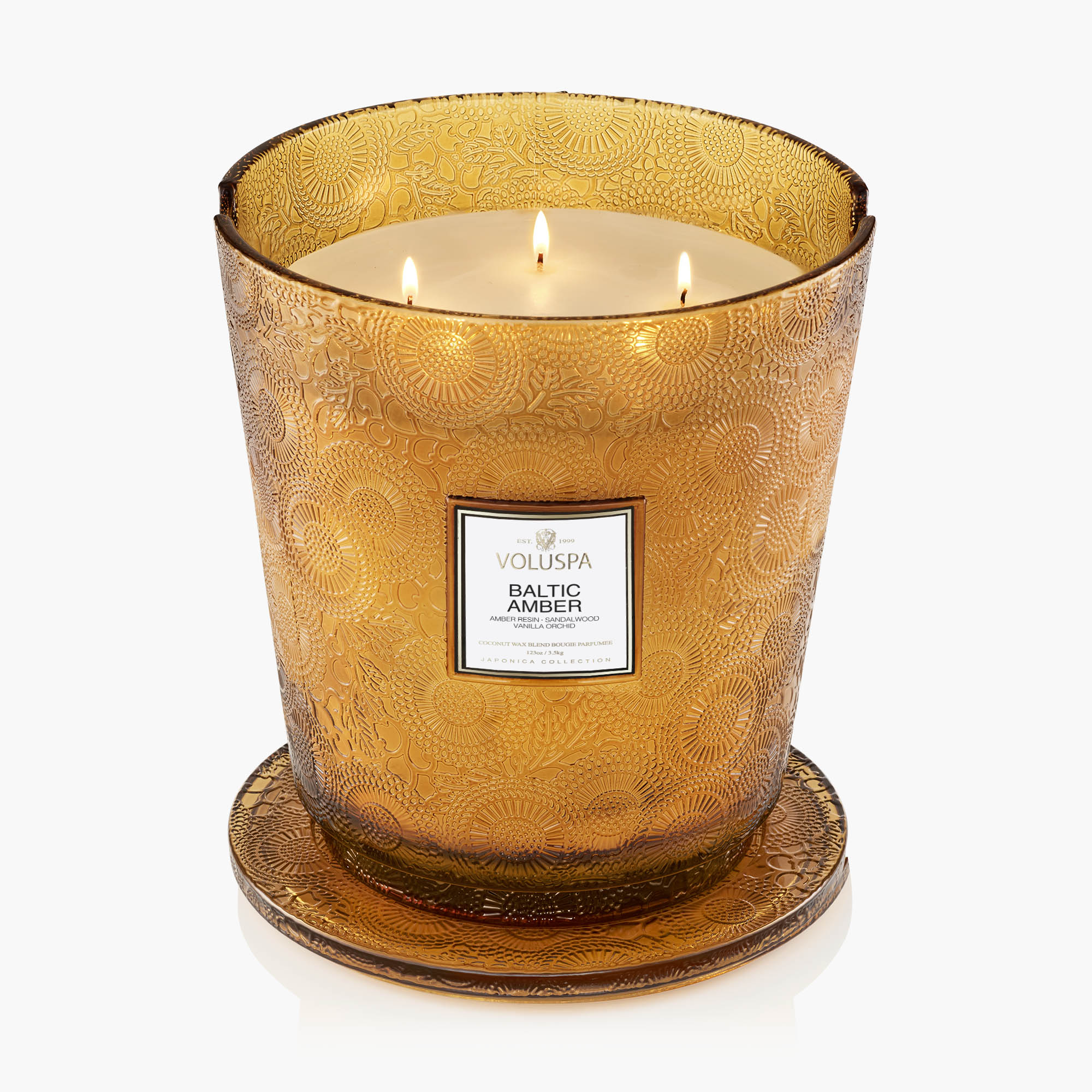 Baltic Amber - 5 Wick Hearth Candle - Image 5