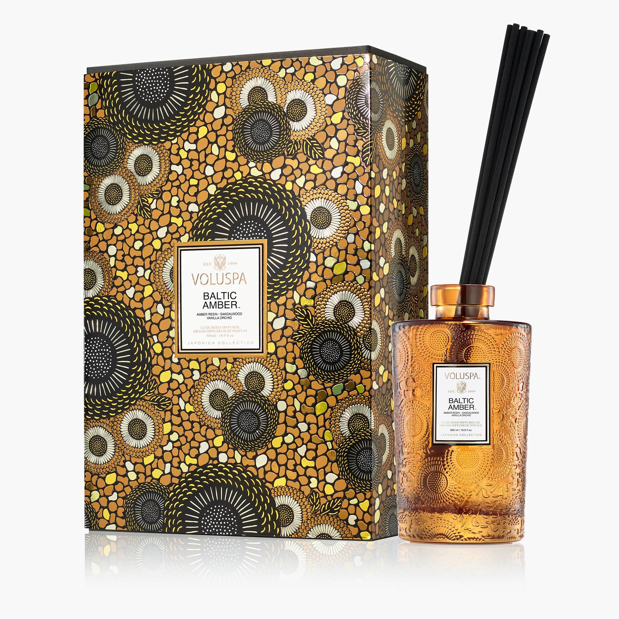 Baltic Amber - Luxe Reed Diffuser