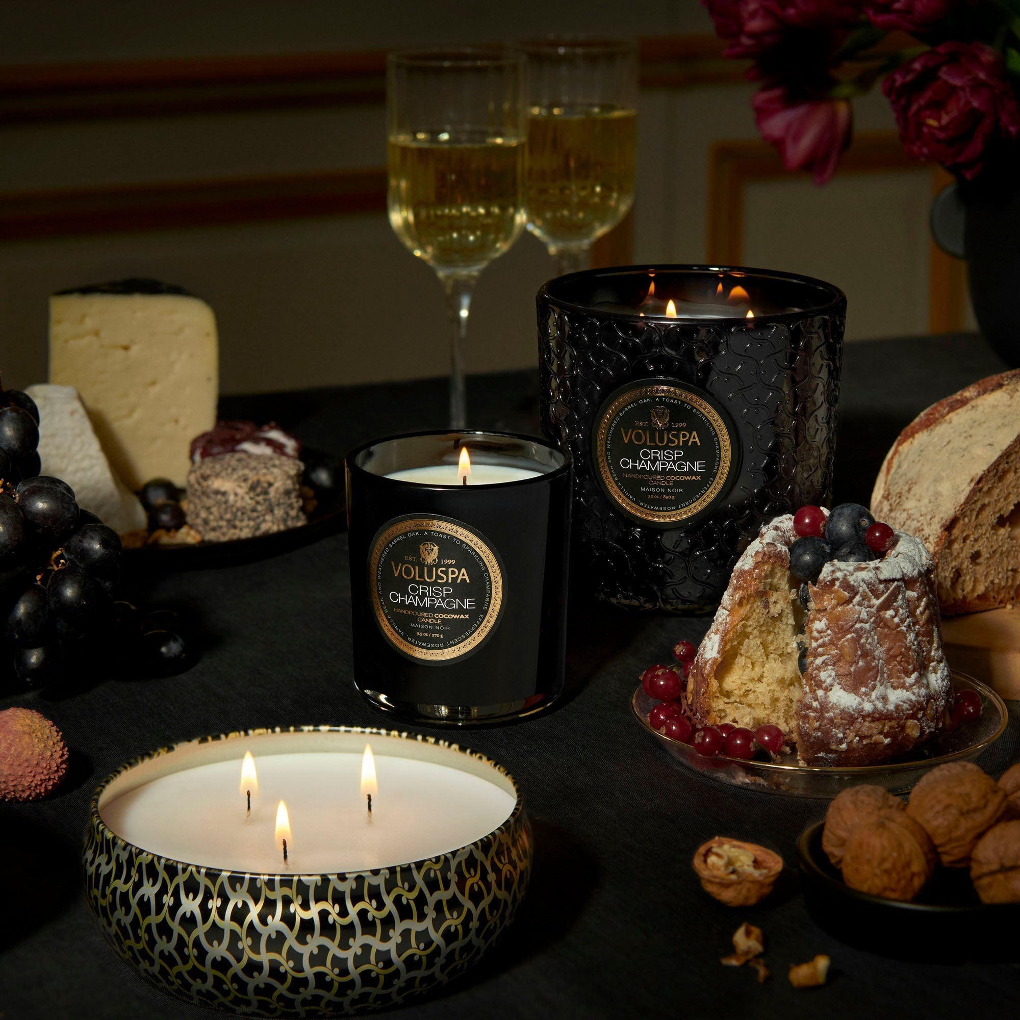 Crisp Champagne - Luxe Candle - Image 3