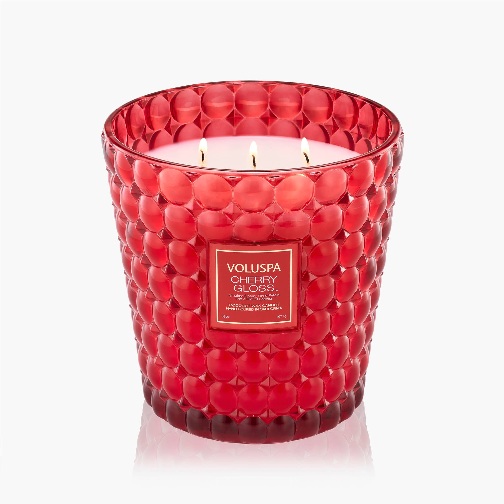 Cherry Gloss - 3 Wick Hearth Candle - Image 4
