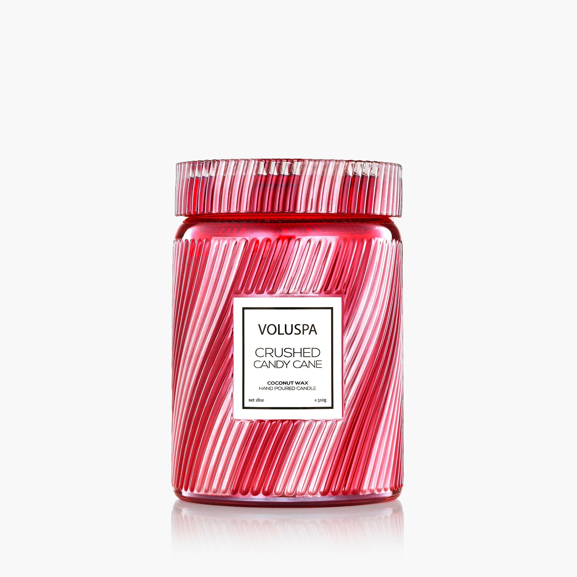 Crushed Candy Cane - Large Jar Candle