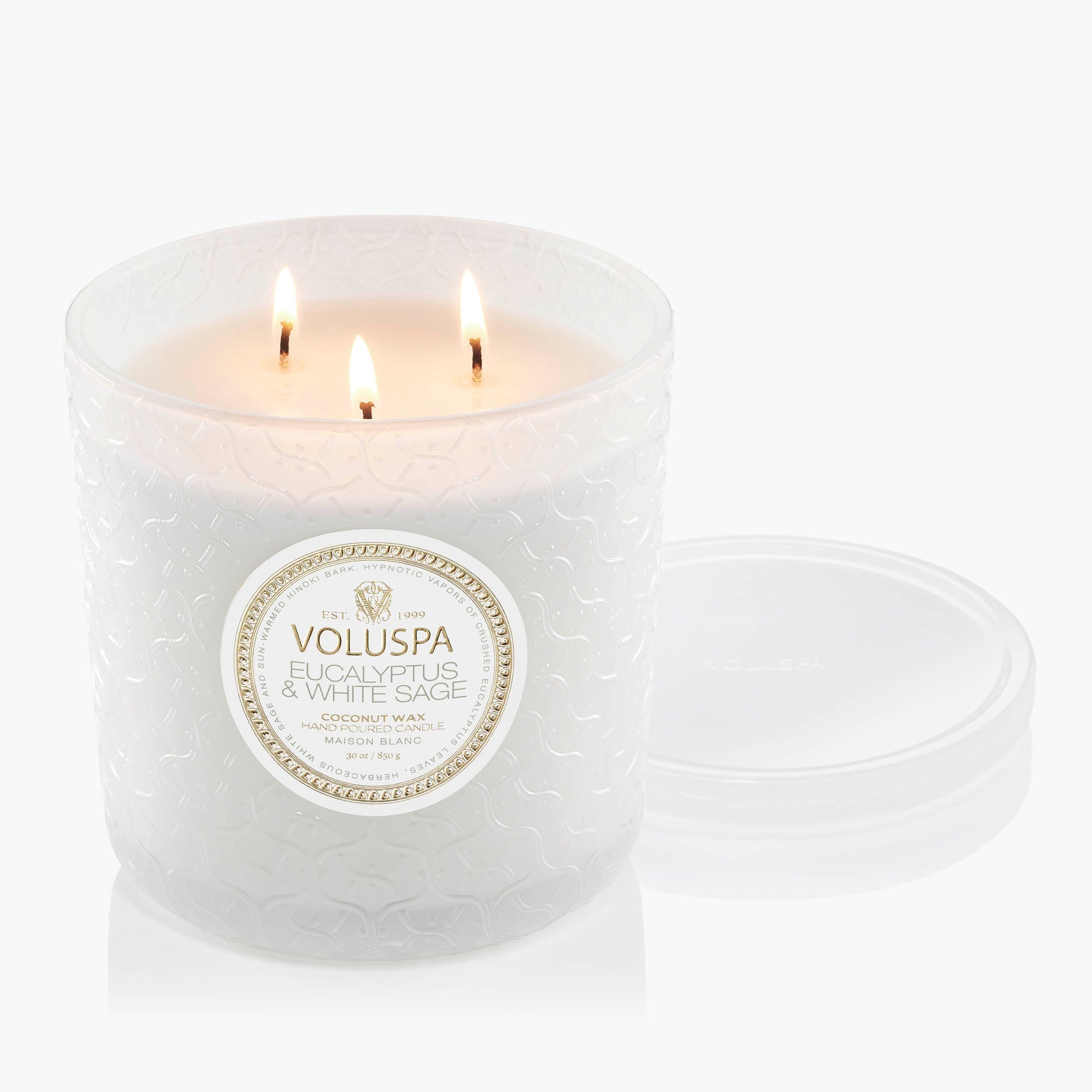 Eucalyptus & White Sage - Luxe Candle - Image 4