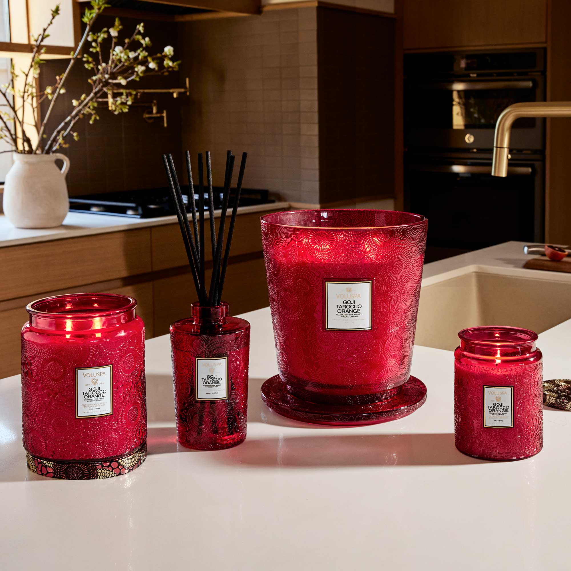 Goji Tarocco Orange - Luxe Reed Diffuser - Image 2