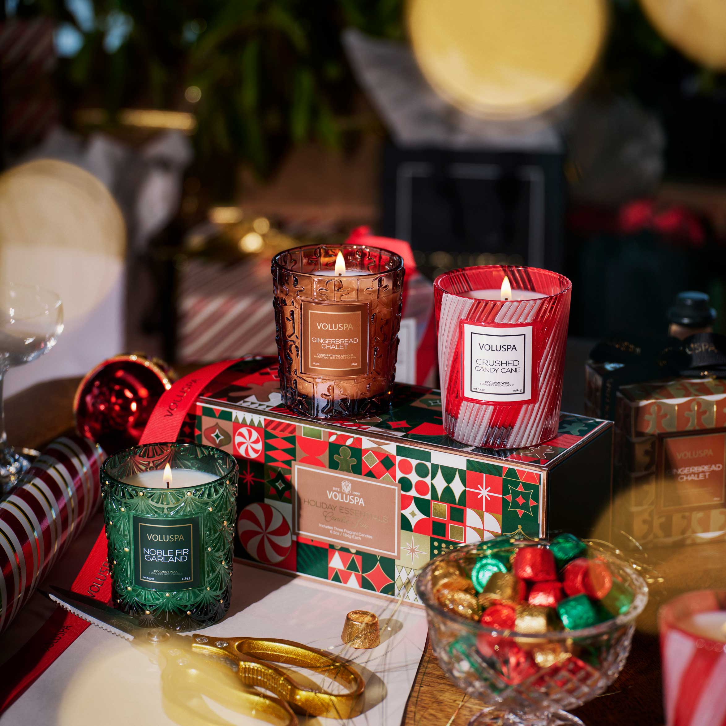 Holiday Essentials Candle Trio - Assorted Gift Set - Image 2