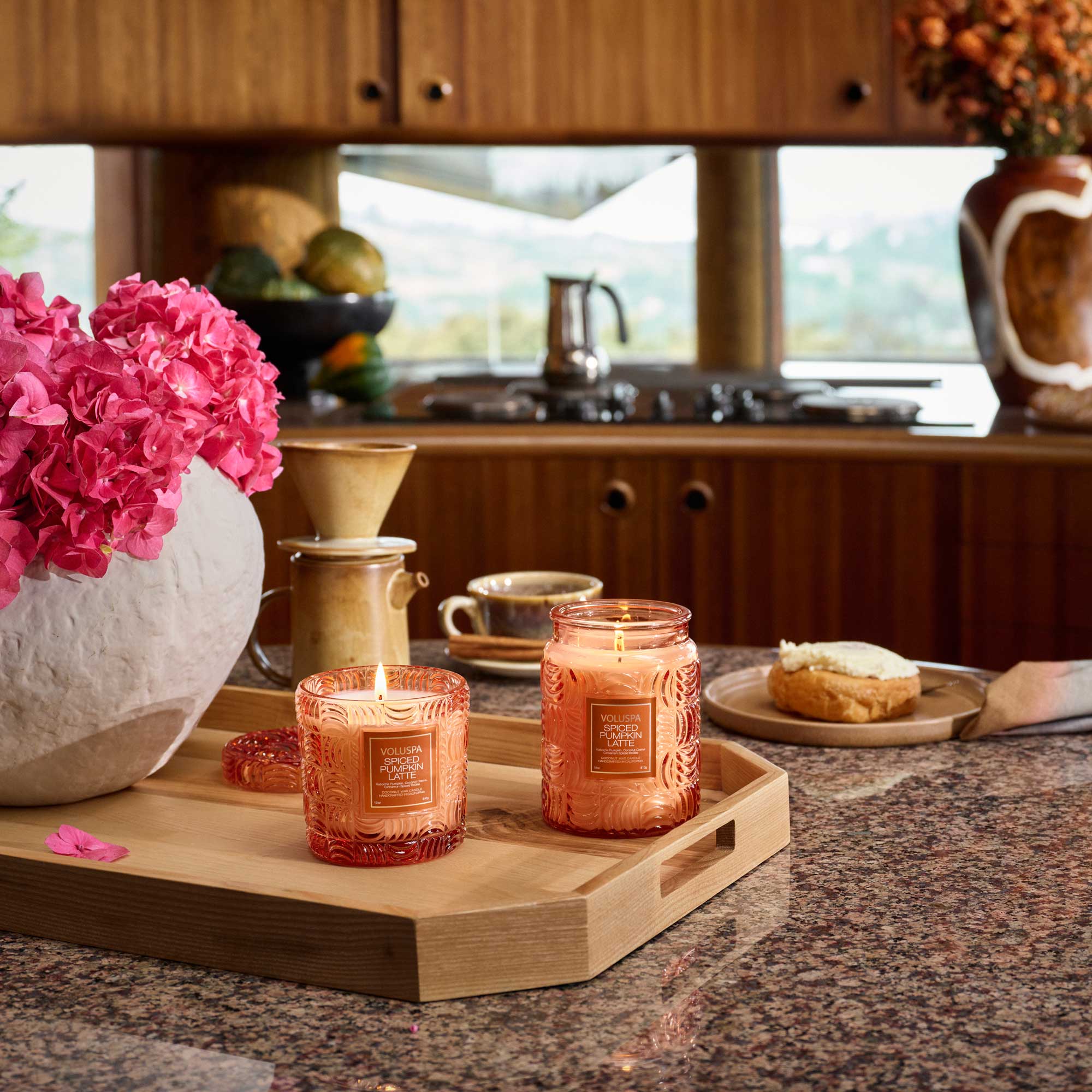 Spiced Pumpkin Latte - Large Jar Candle - Image 2