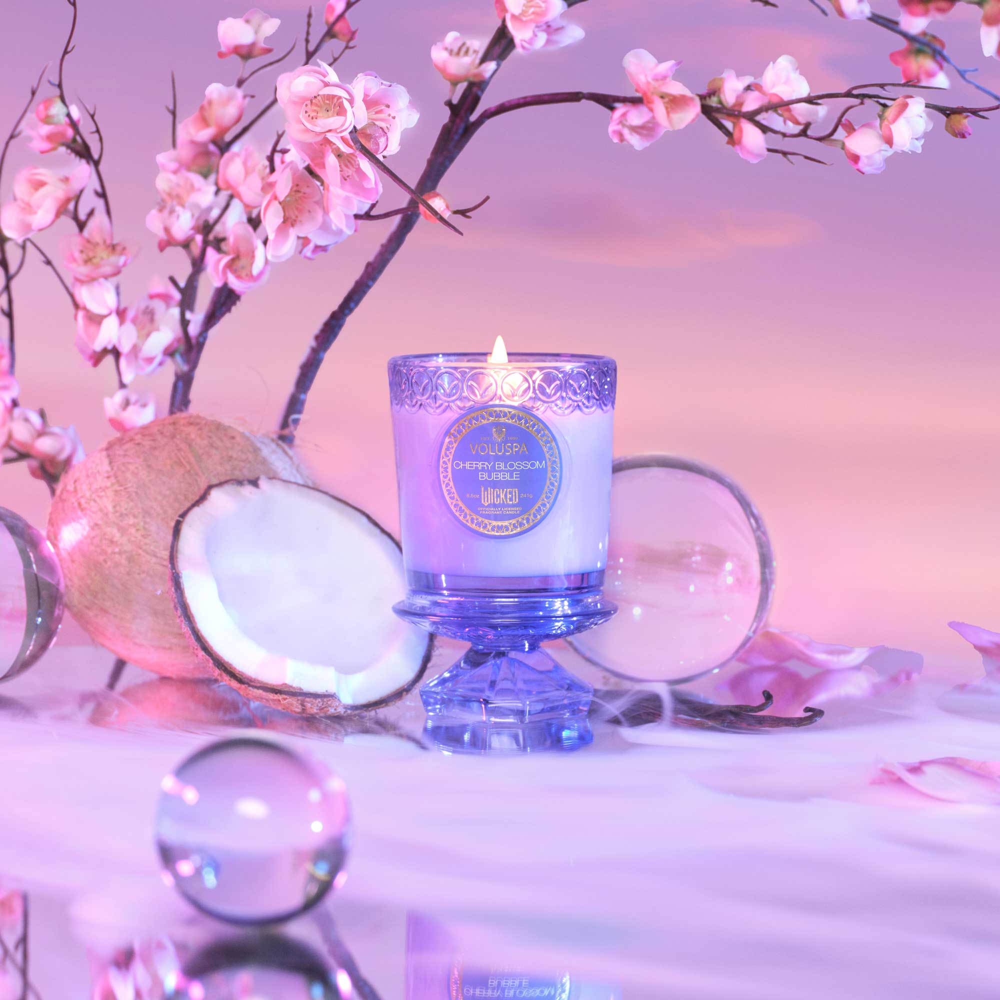 Cherry Blossom Bubble - Boxed Candle - Image 2