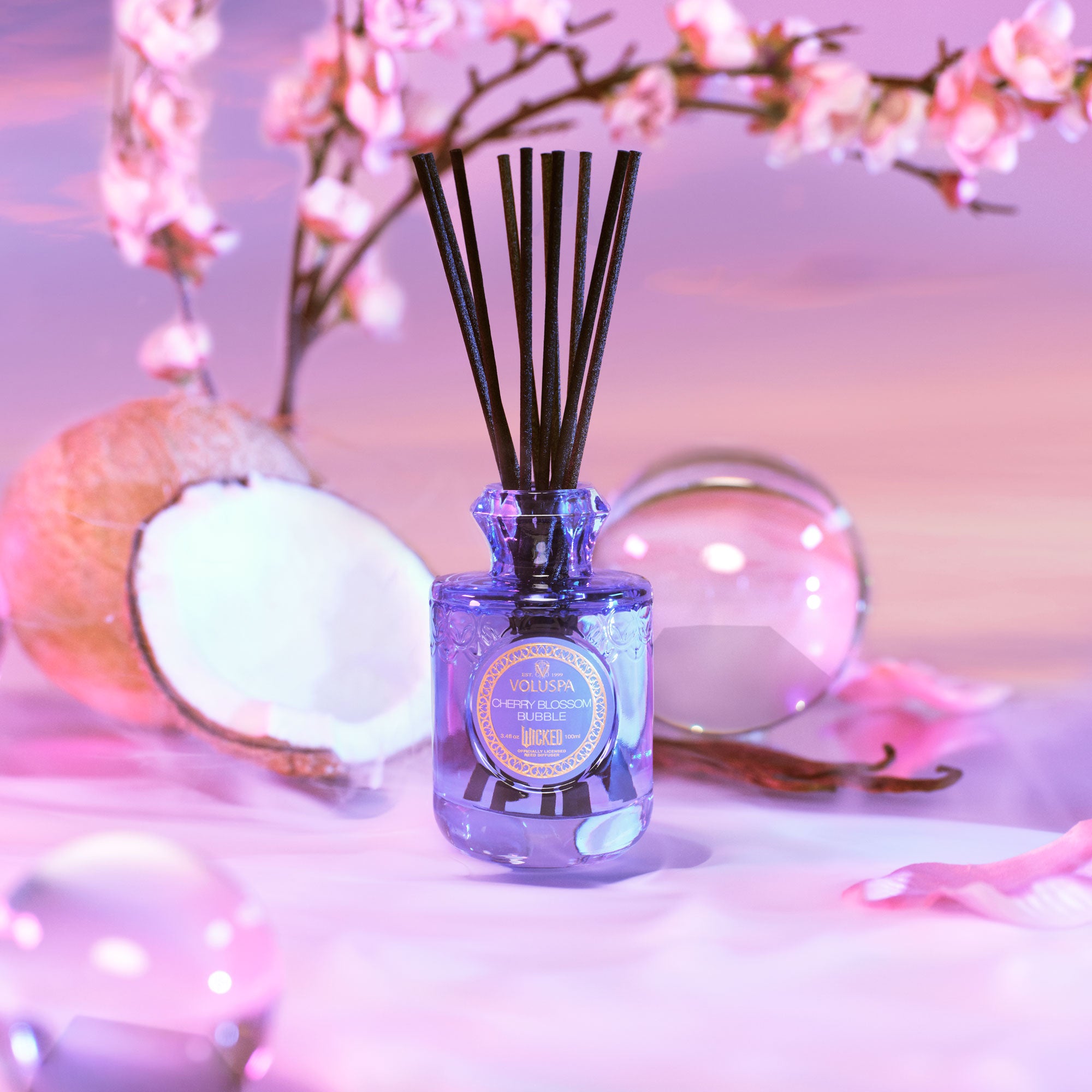 Cherry Blossom Bubble - Reed Diffuser - Image 2