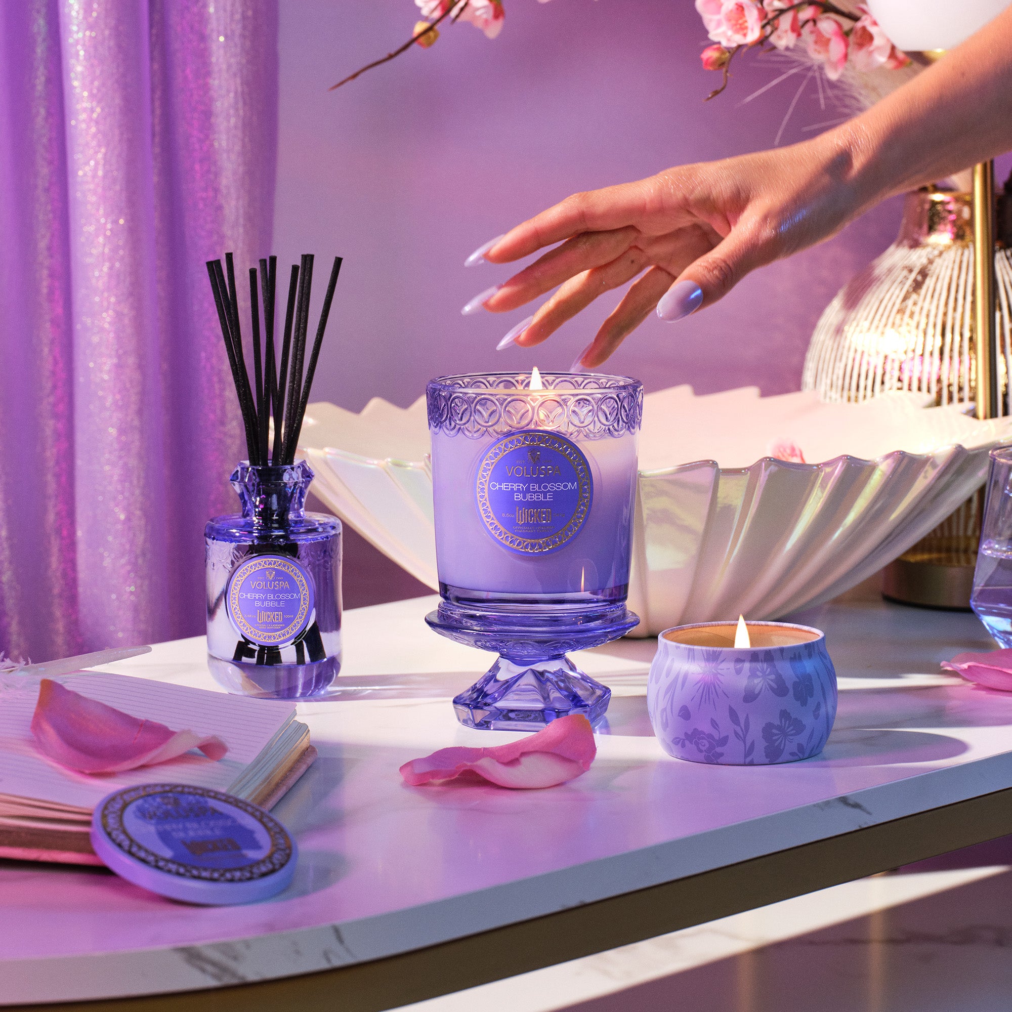 Cherry Blossom Bubble - Reed Diffuser - Image 3