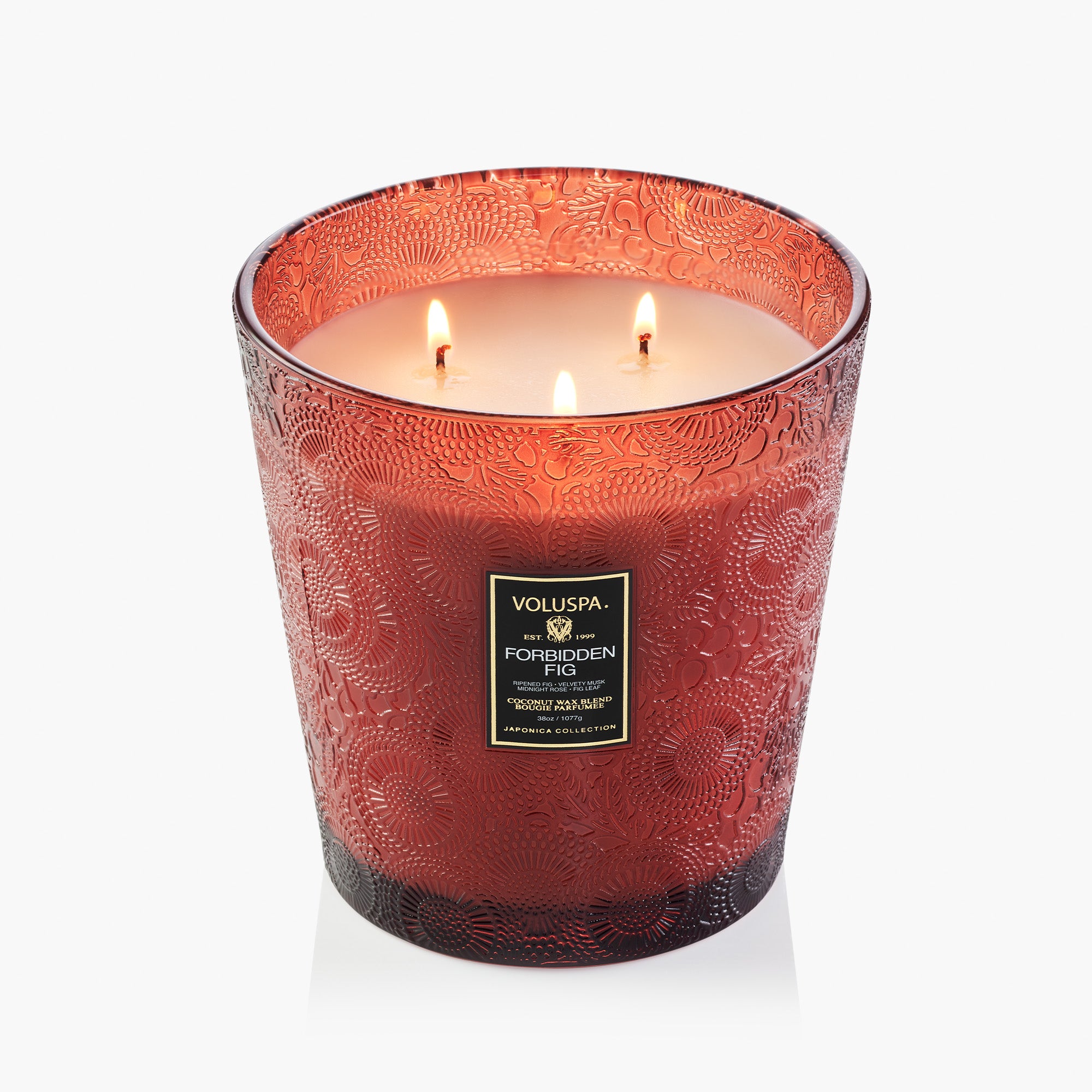 Forbidden Fig - 3 Wick Hearth Candle - Image 3