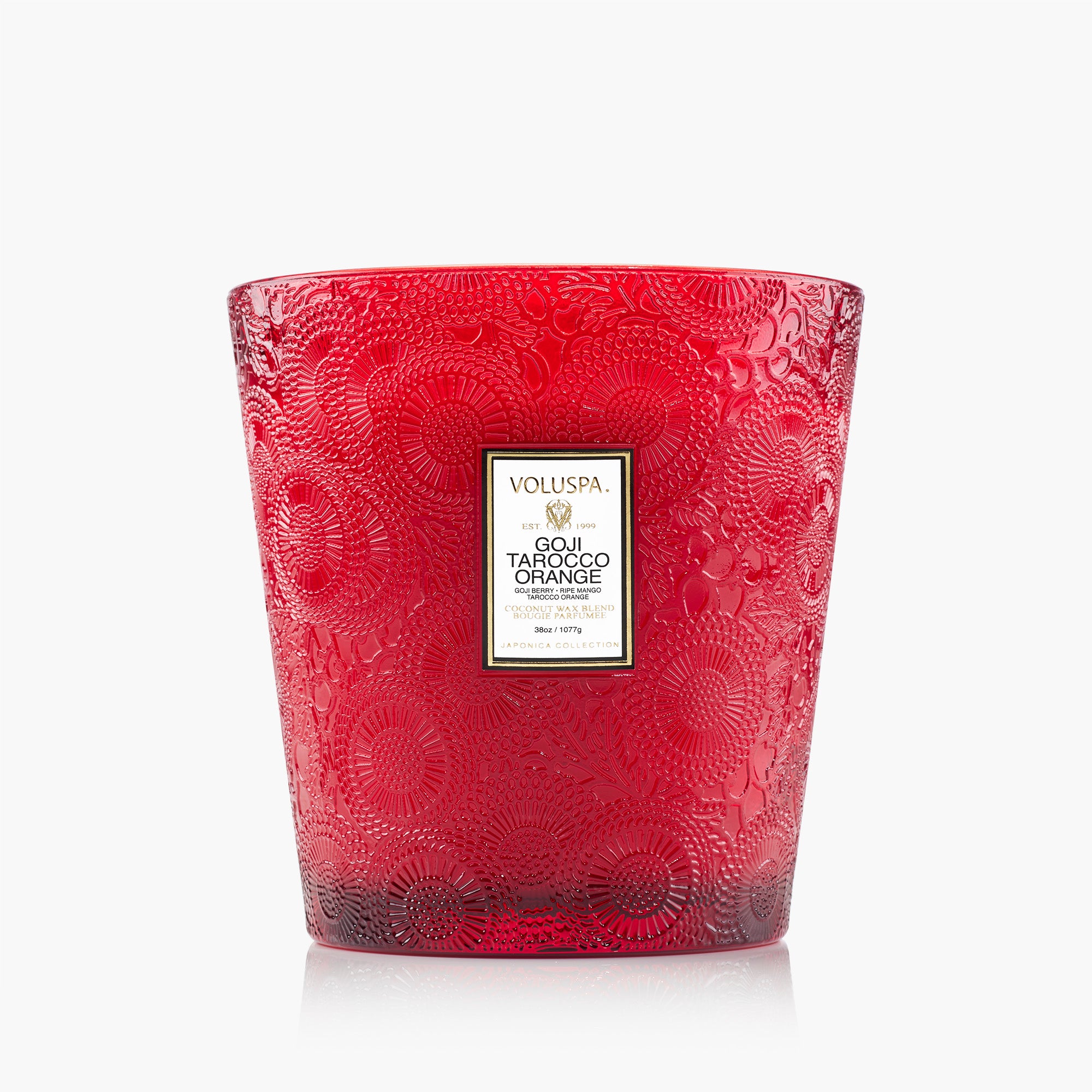 Goji Tarocco Orange - 3 Wick Hearth Candle - Image 4