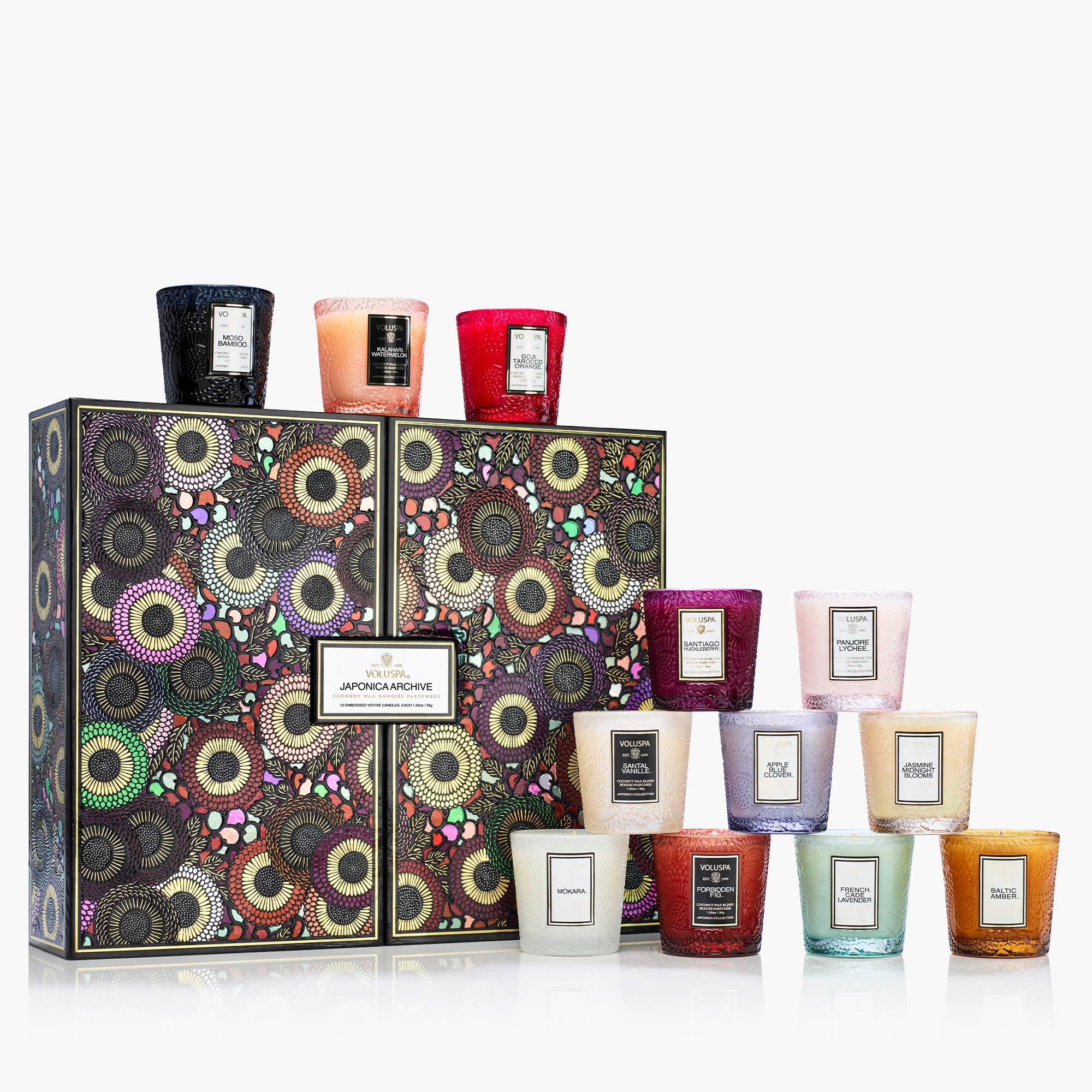 Japonica Archive - 12 Votive Gift Set