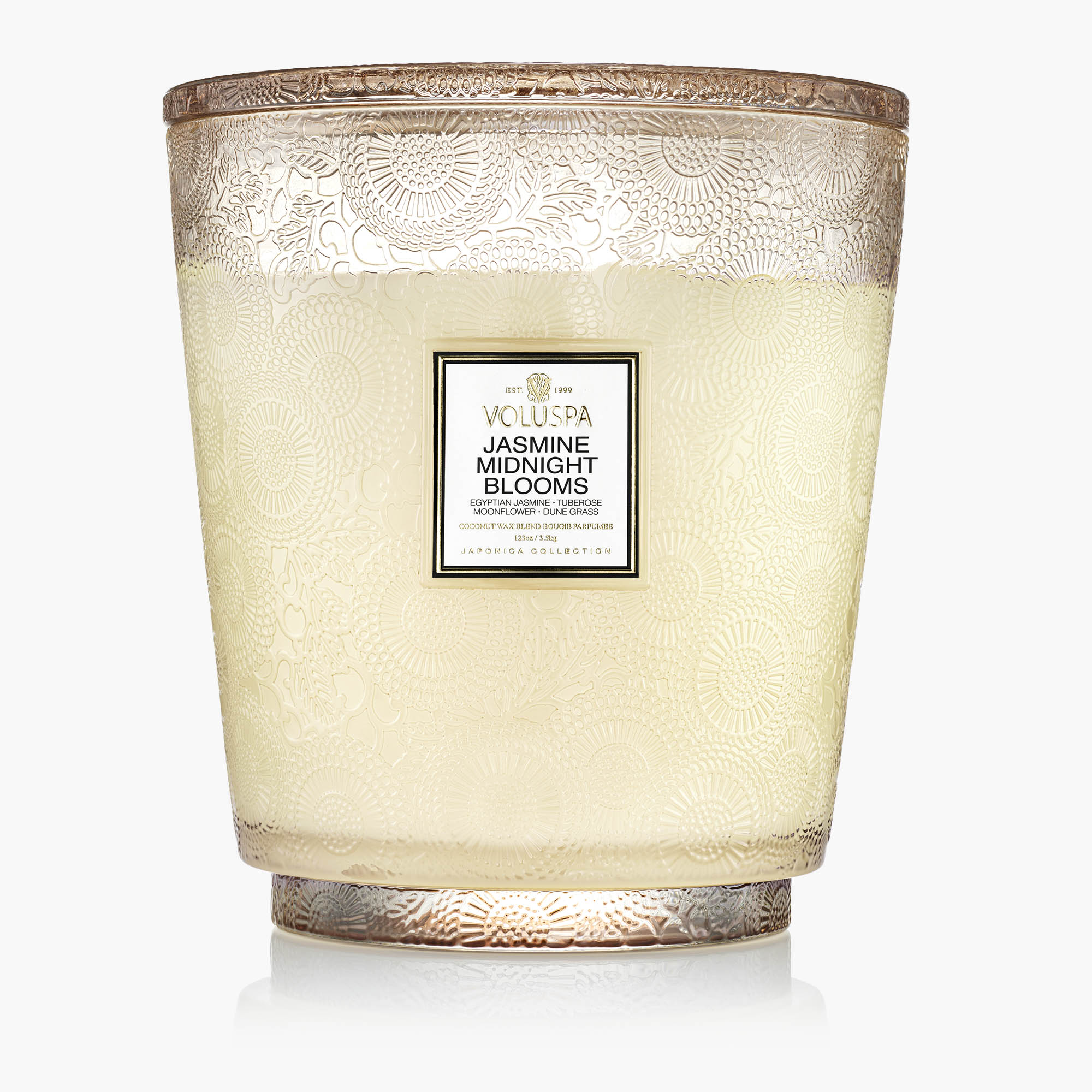 Jasmine Midnight Blooms - 5 Wick Hearth Candle