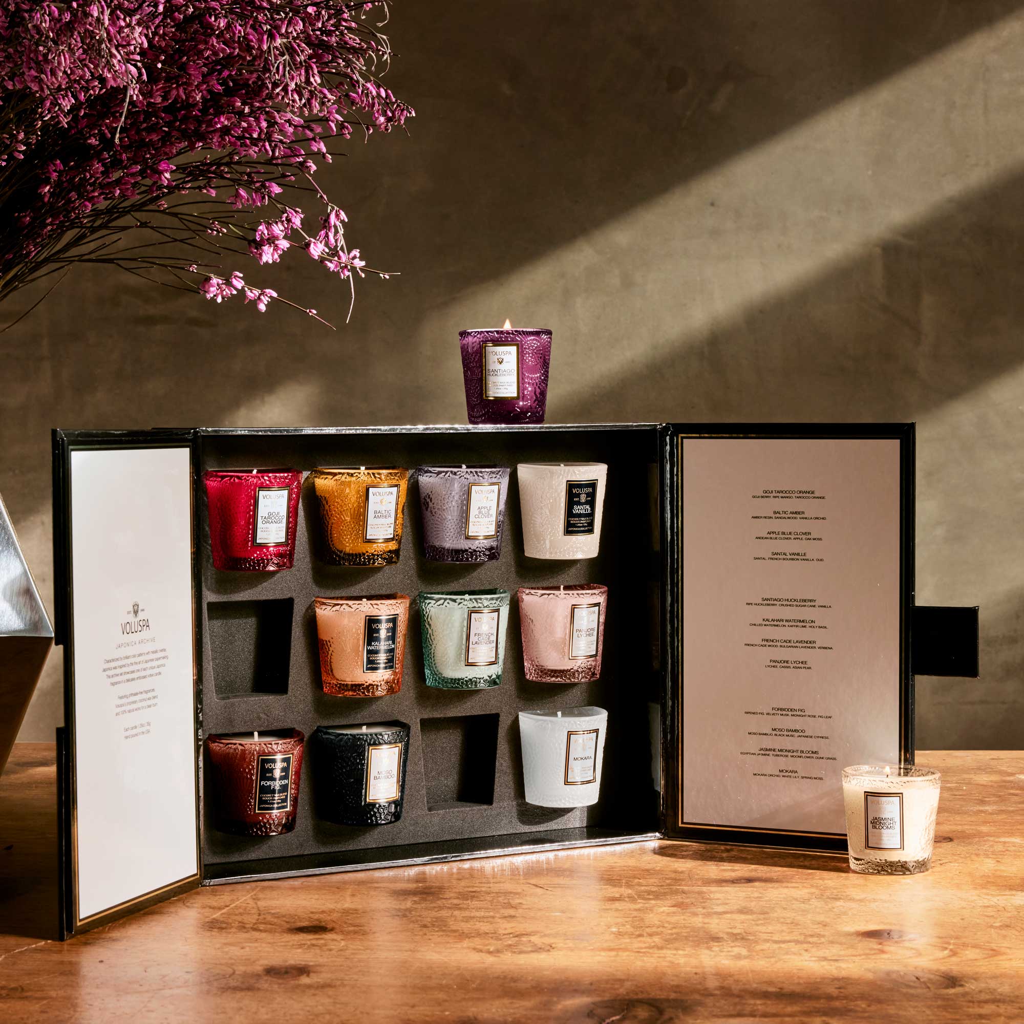 Japonica Archive - 12 Votive Gift Set - Image 2
