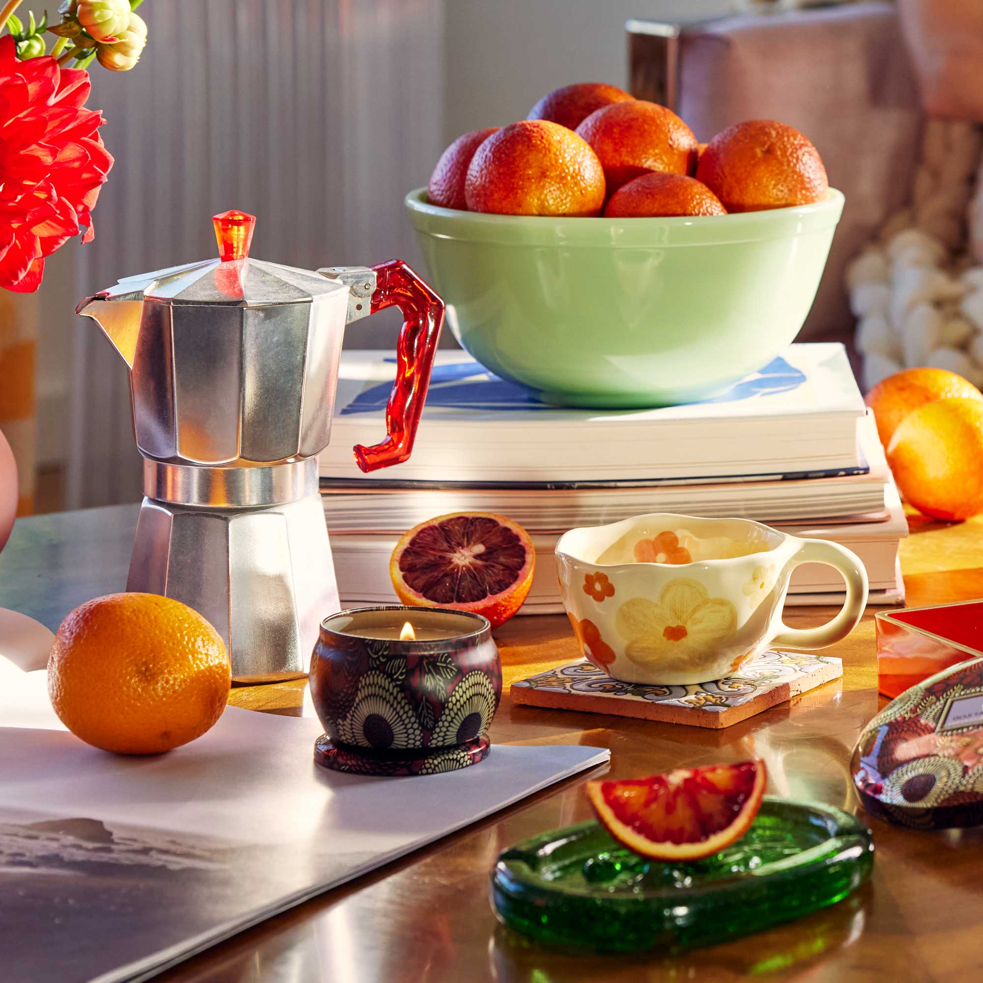 Goji Tarocco Orange - Mini Tin Candle - Image 2