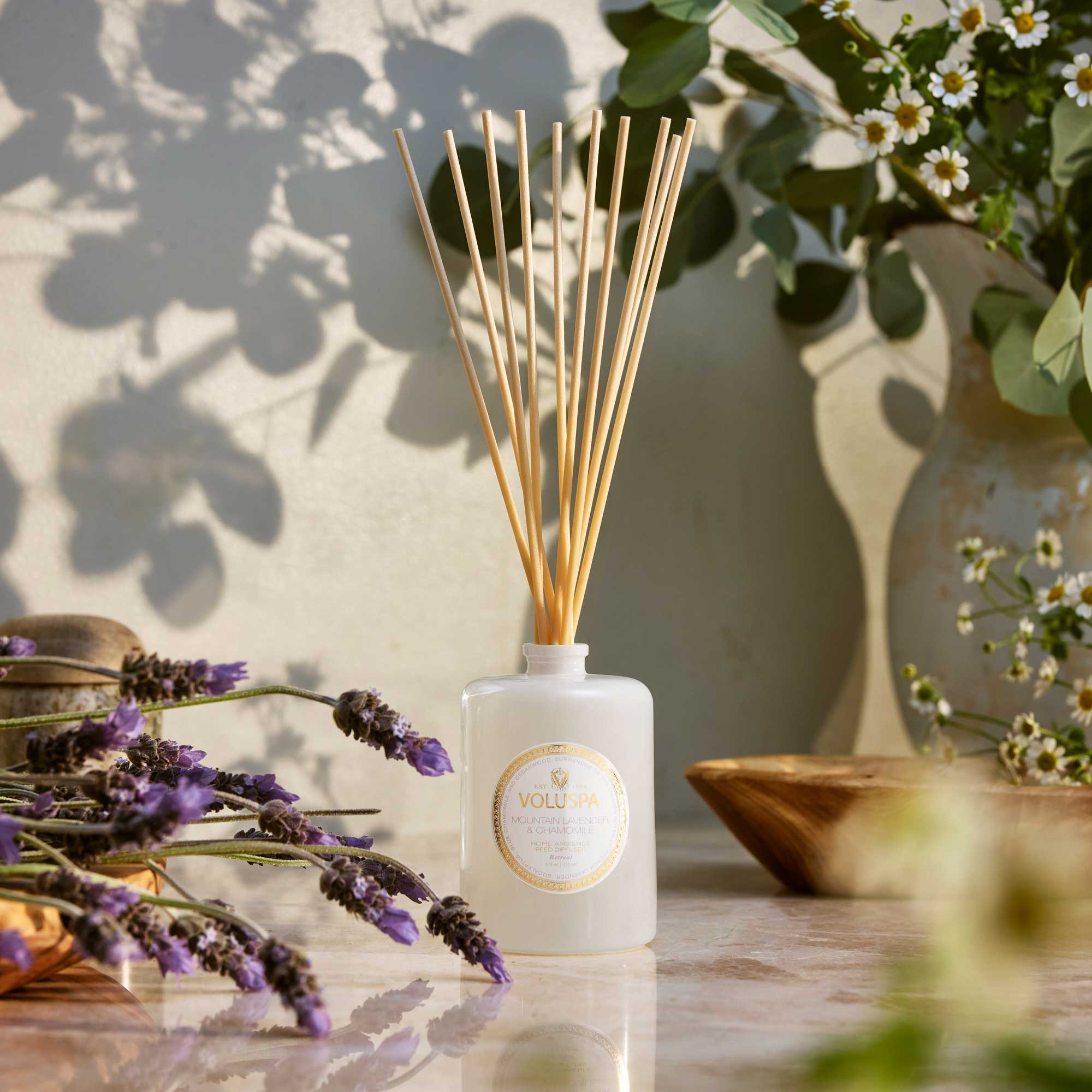 Mountain Lavender & Chamomile - Reed Diffuser - Image 3