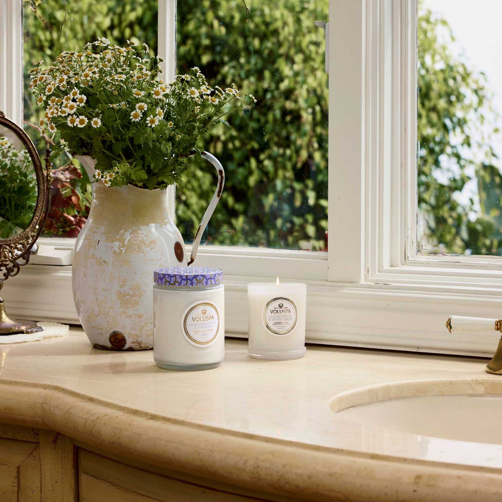 Mountain Lavender & Chamomile - Large Jar Candle - Image 2