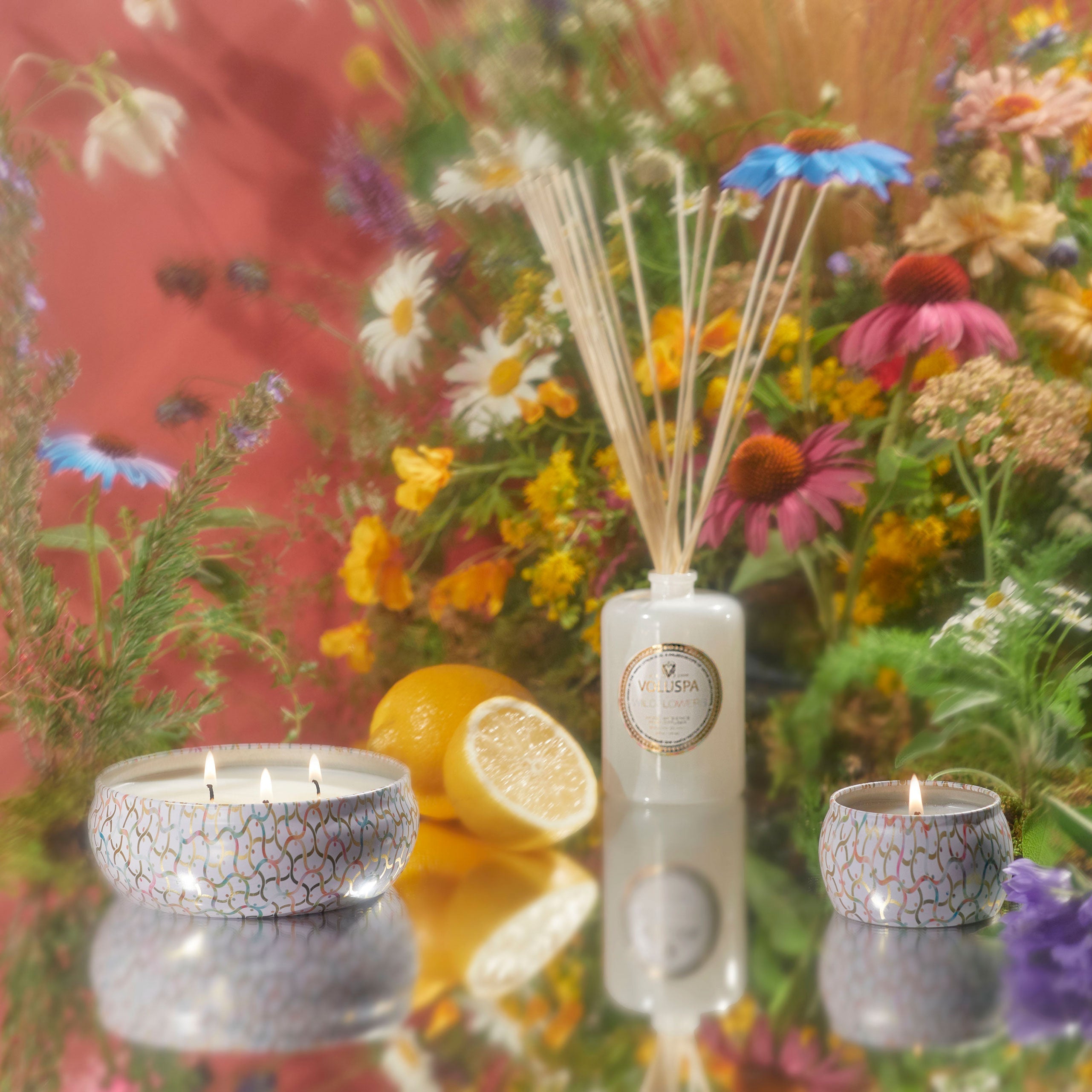 Wildflowers - Mini Tin Candle - Image 3