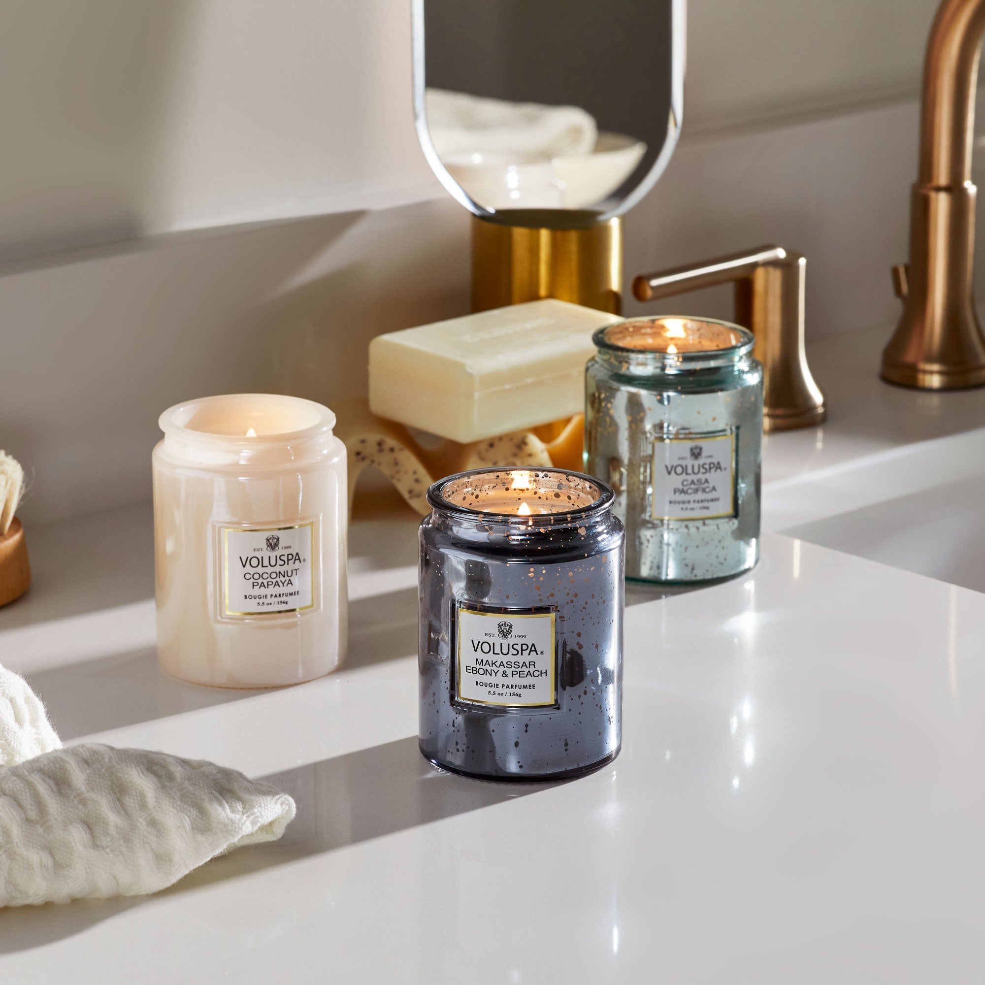 Makassar Ebony & Peach - Small Jar Candle - Image 2