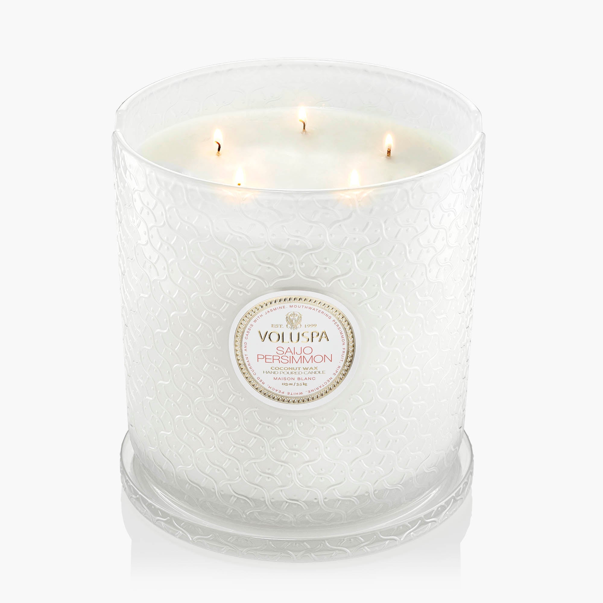 Saijo Persimmon - 5 Wick Hearth Candle - Image 4