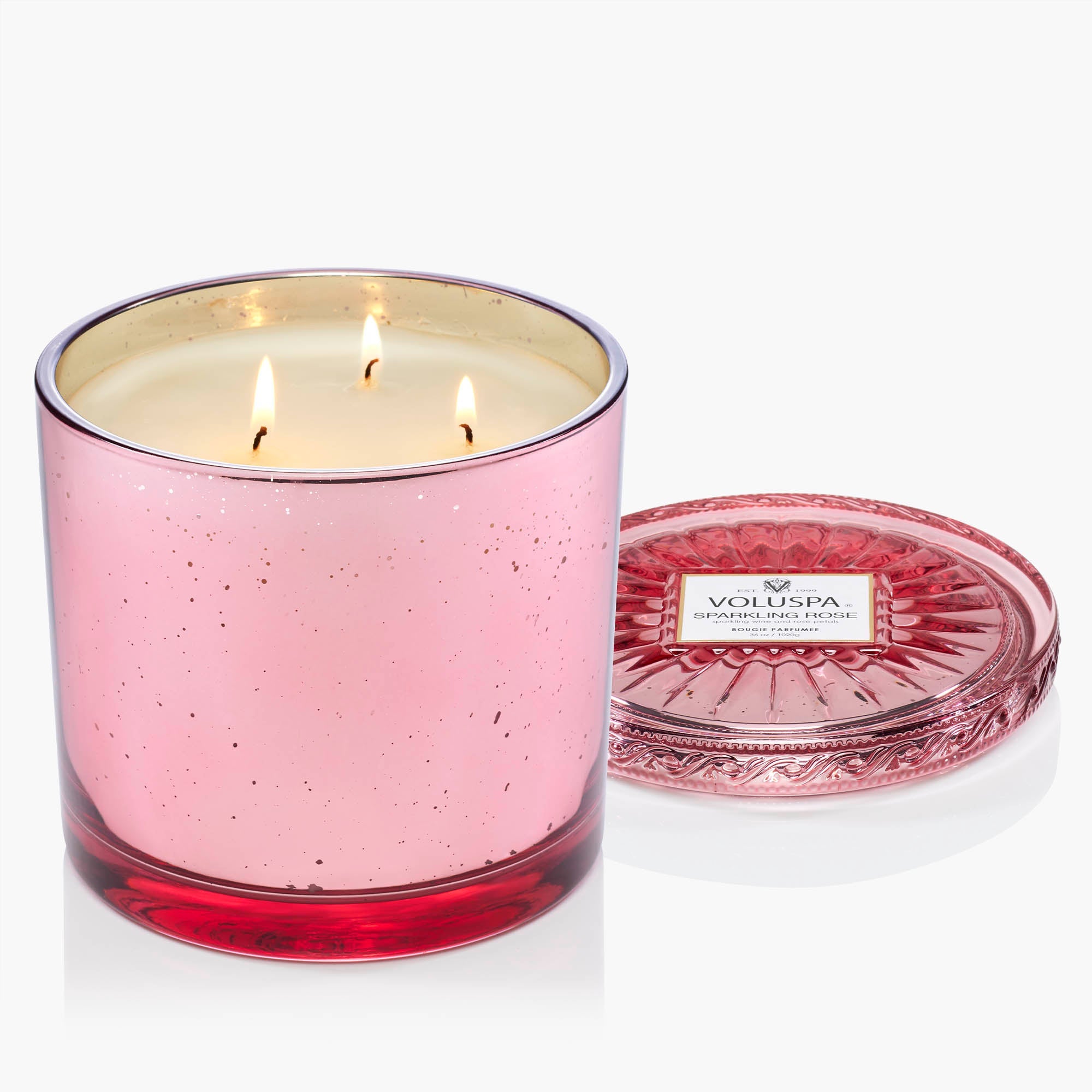 Sparkling Rose - 3 Wick Grande Maison Candle - Image 2