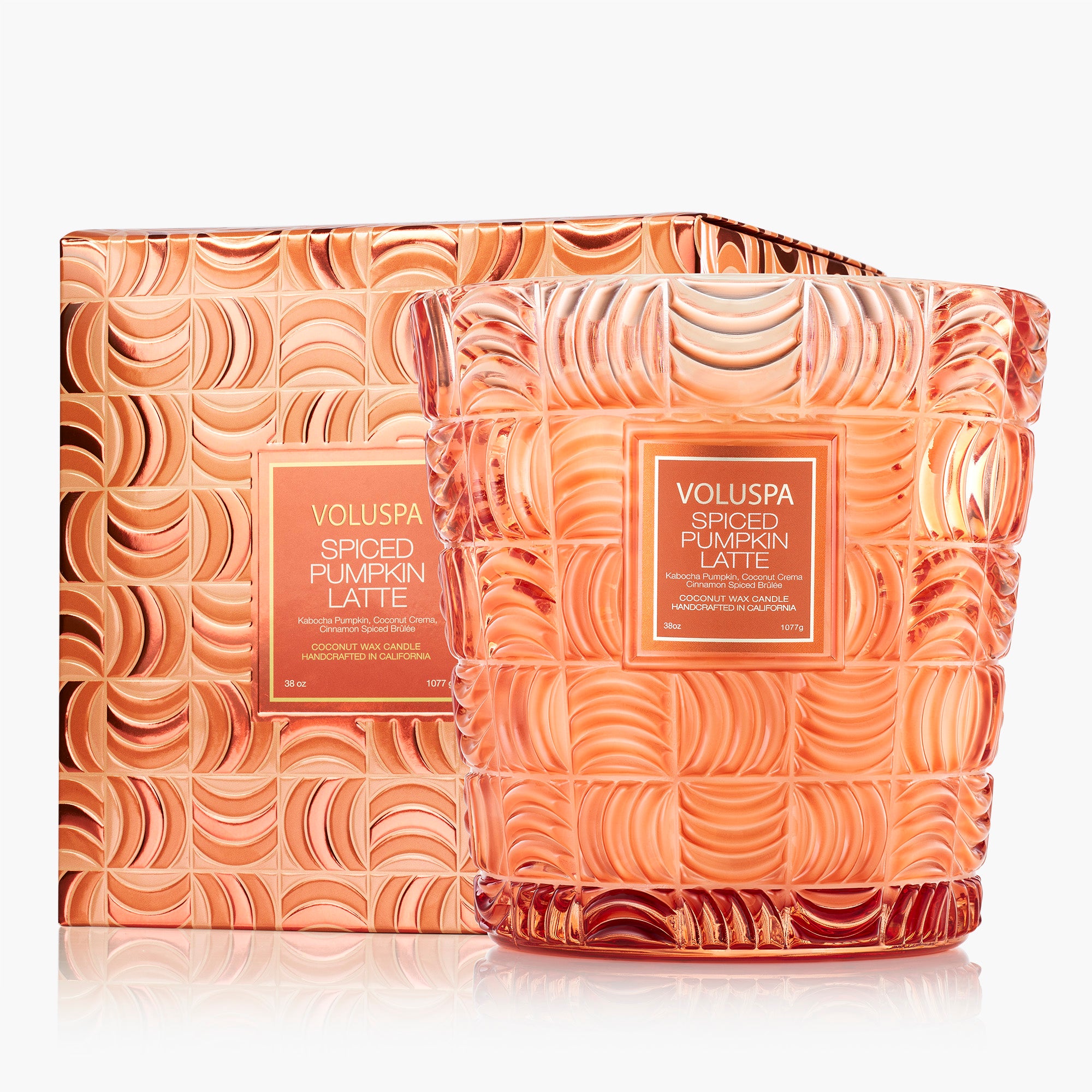 Spiced Pumpkin Latte - 3 Wick Hearth Candle