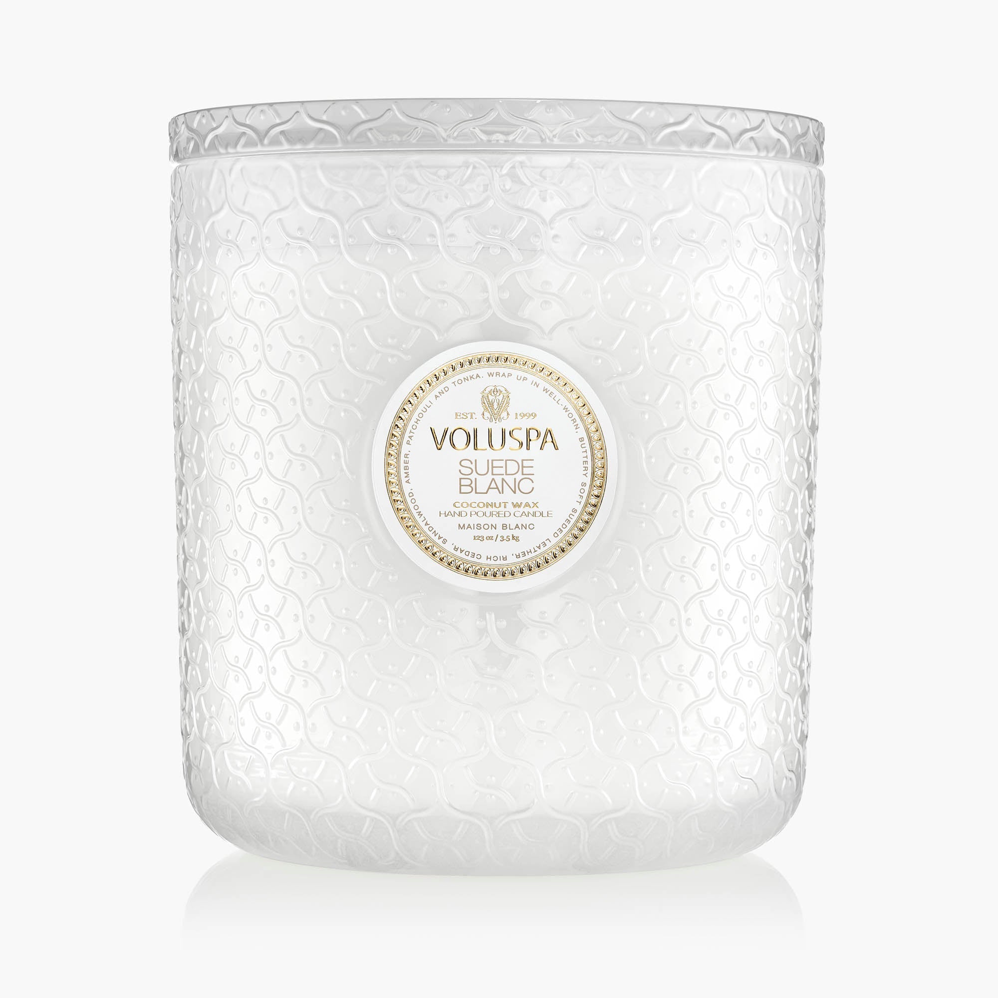 Suede Blanc - 5 Wick Hearth Candle