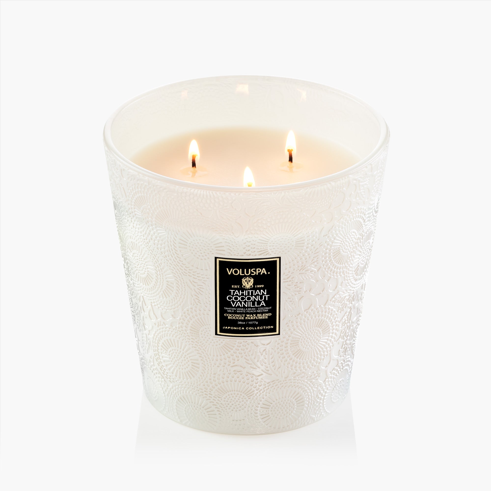 Tahitian Coconut Vanilla - 3 Wick Hearth Candle - Image 4