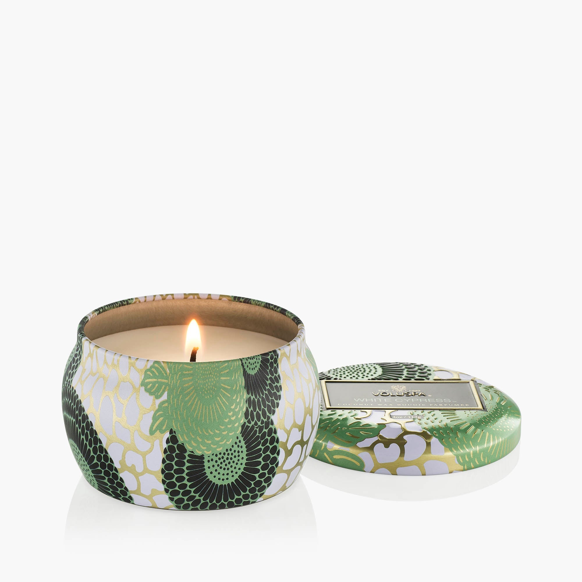 White Cypress - Mini Tin Candle - Image 5